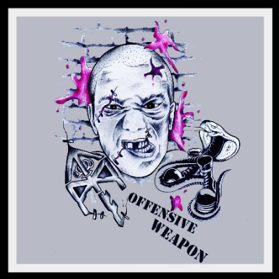Tattooed Mother Fuckers / Offensive Weapon - Split EP