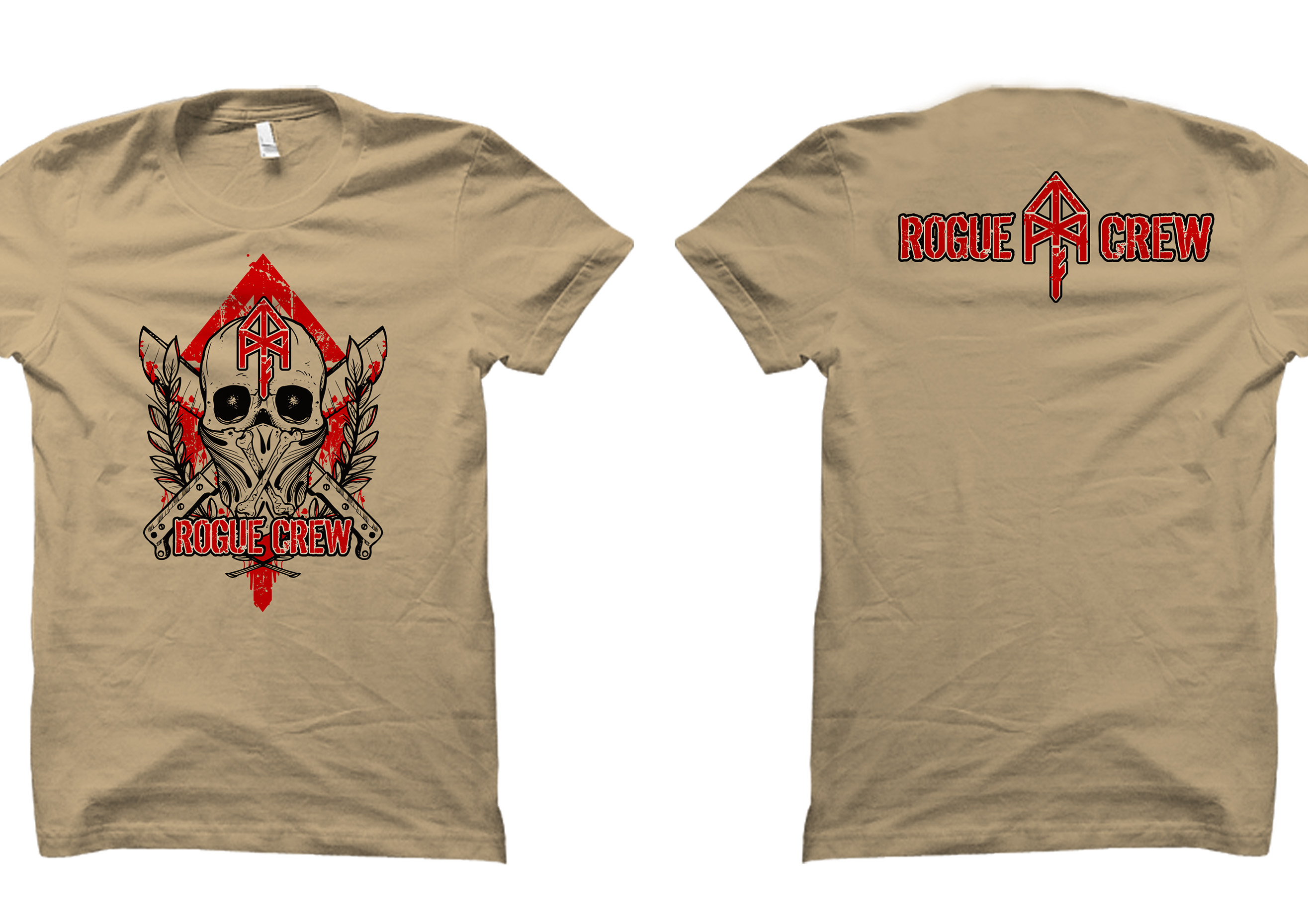 Tattooed Mother Fuckers - Rogue Crew T-Shirt