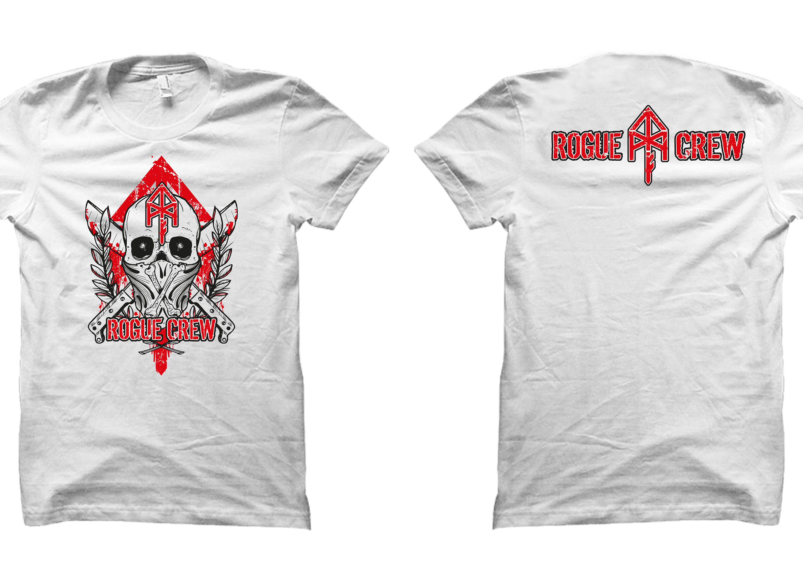 Tattooed Mother Fuckers - Rogue Crew T-Shirt