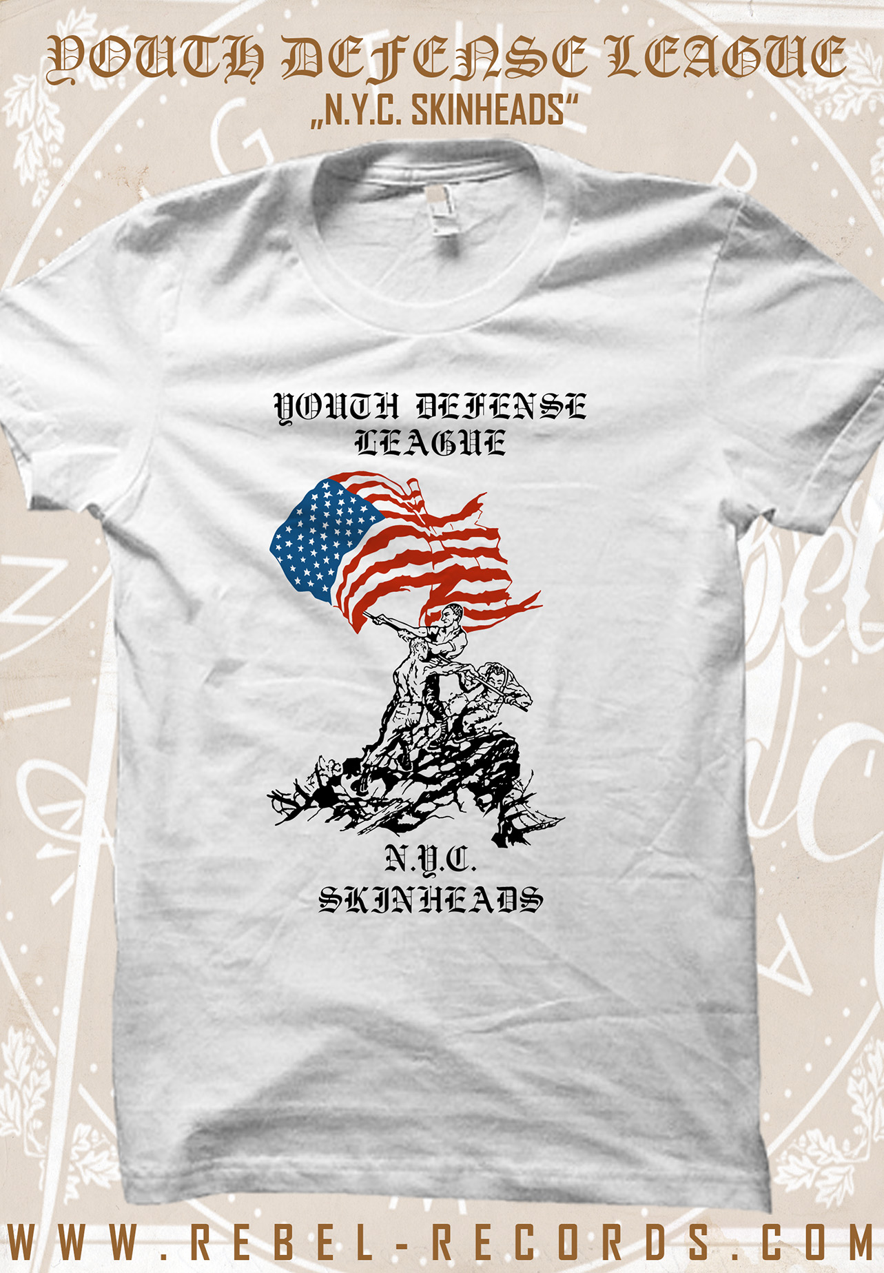 Youth Defense League - N.Y.C. Skinheads T-Shirt