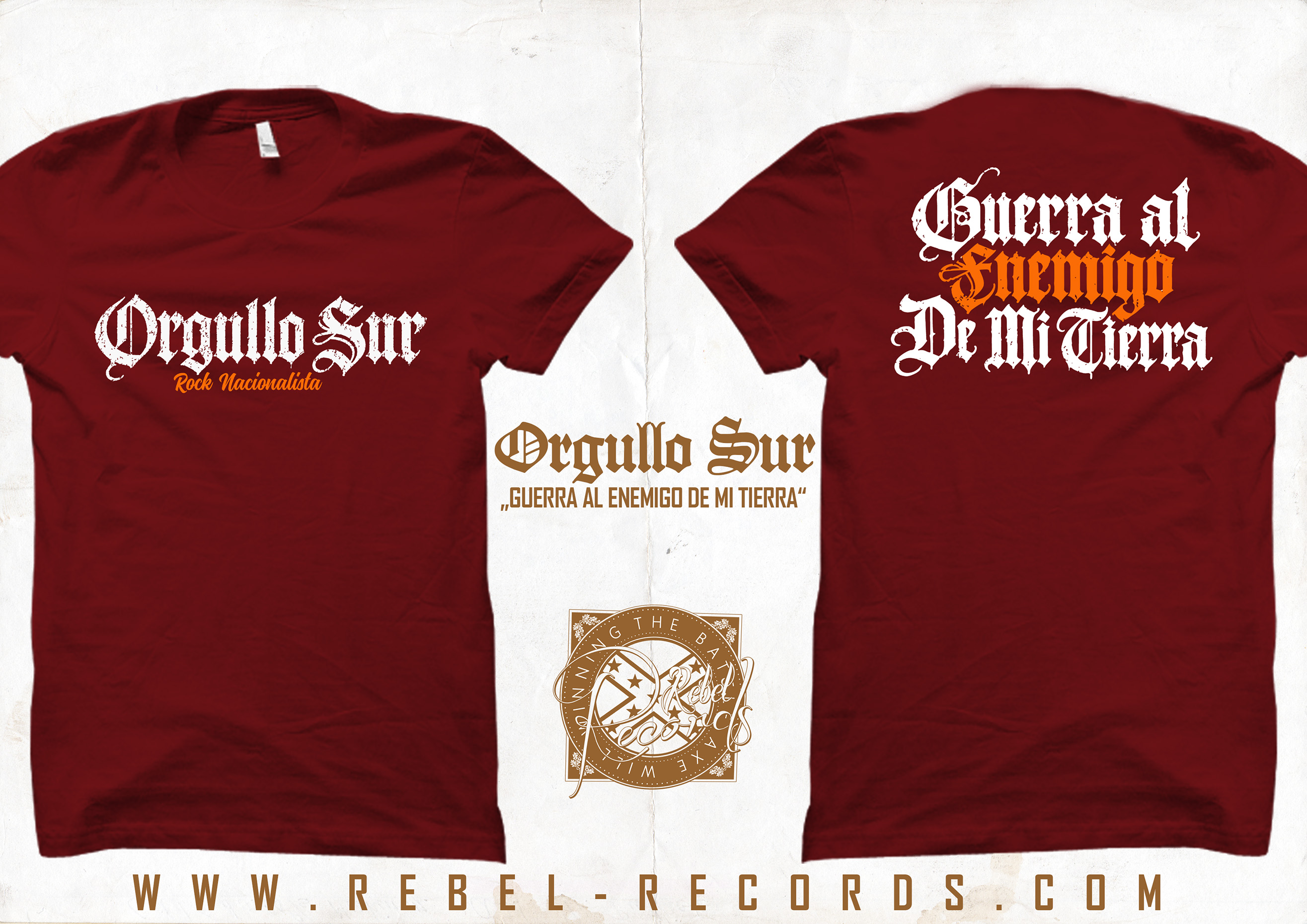 Ogullo Sur - Guerra al enemigo de mi Tierra T-Shirt