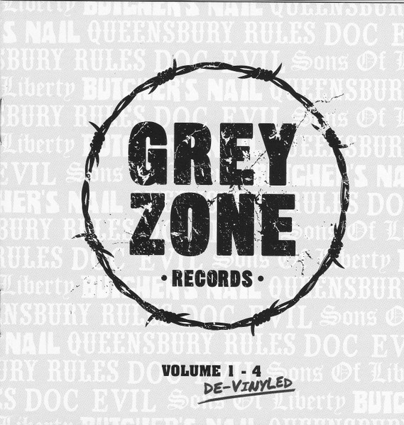 VARIOUS ARTISTS - GREY ZONE RECORDS / DE-VINYLED VOLUME 1-4 CD