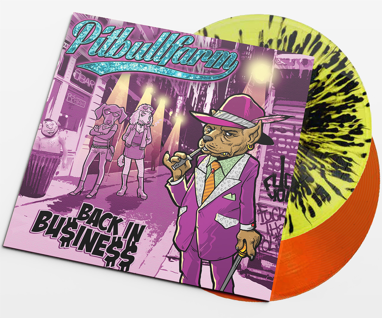 PITBULLFARM - Back in Bu$ine$$  LP