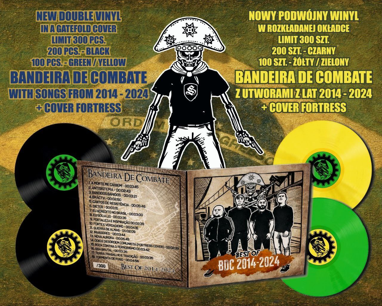 Bandeira De Combate - Best of BDC 2014-2024 D-LP
