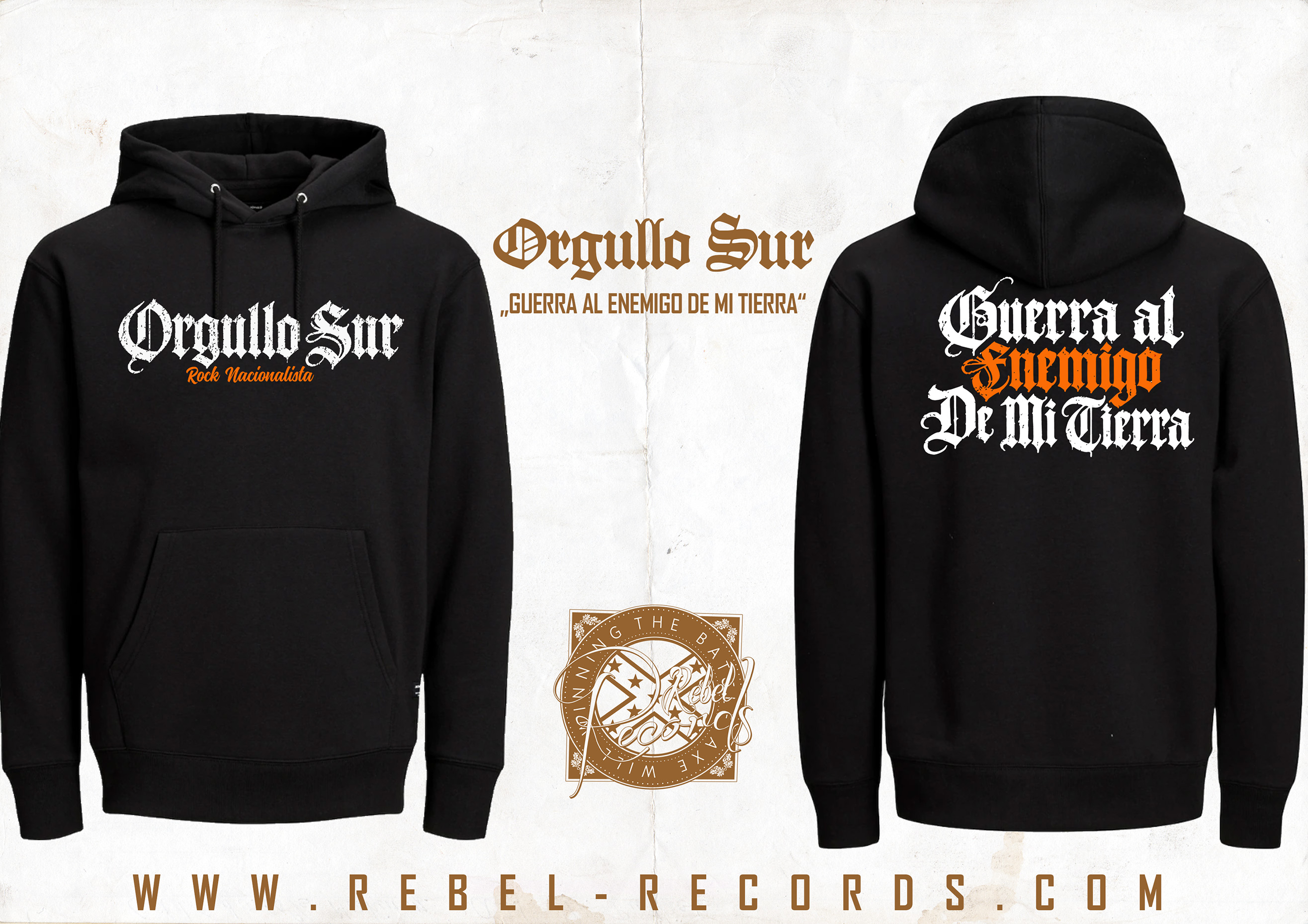 Ogullo Sur - Guerra al enemigo de mi Tierra - Hoodie