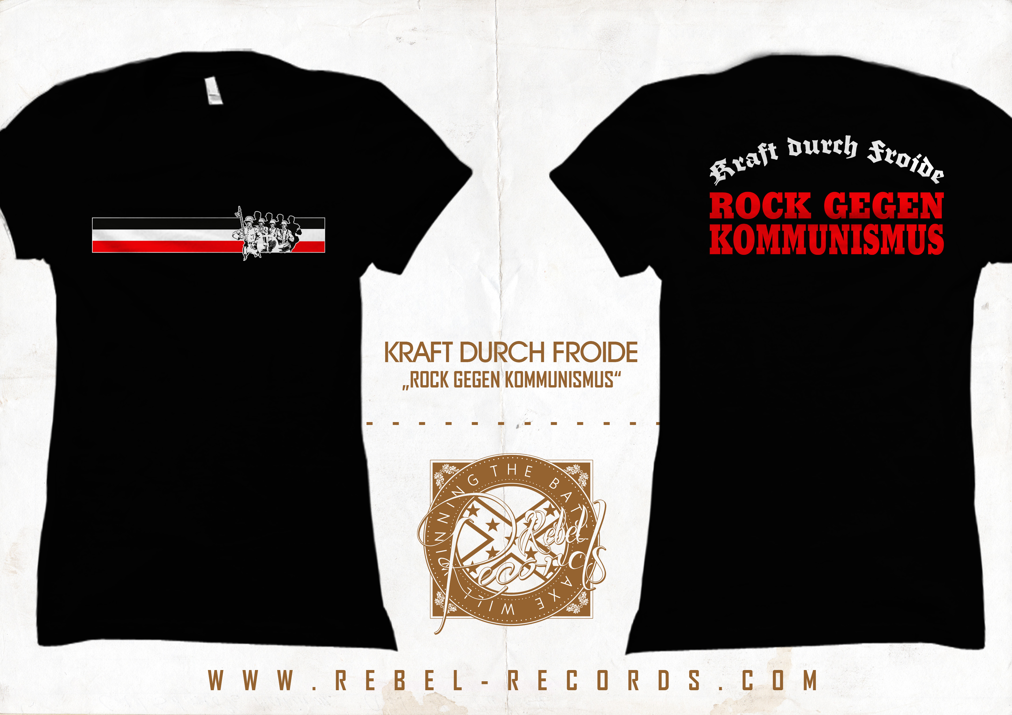 Kraft durch Froide - Rock gegen Kommunismus Frauen Shirt