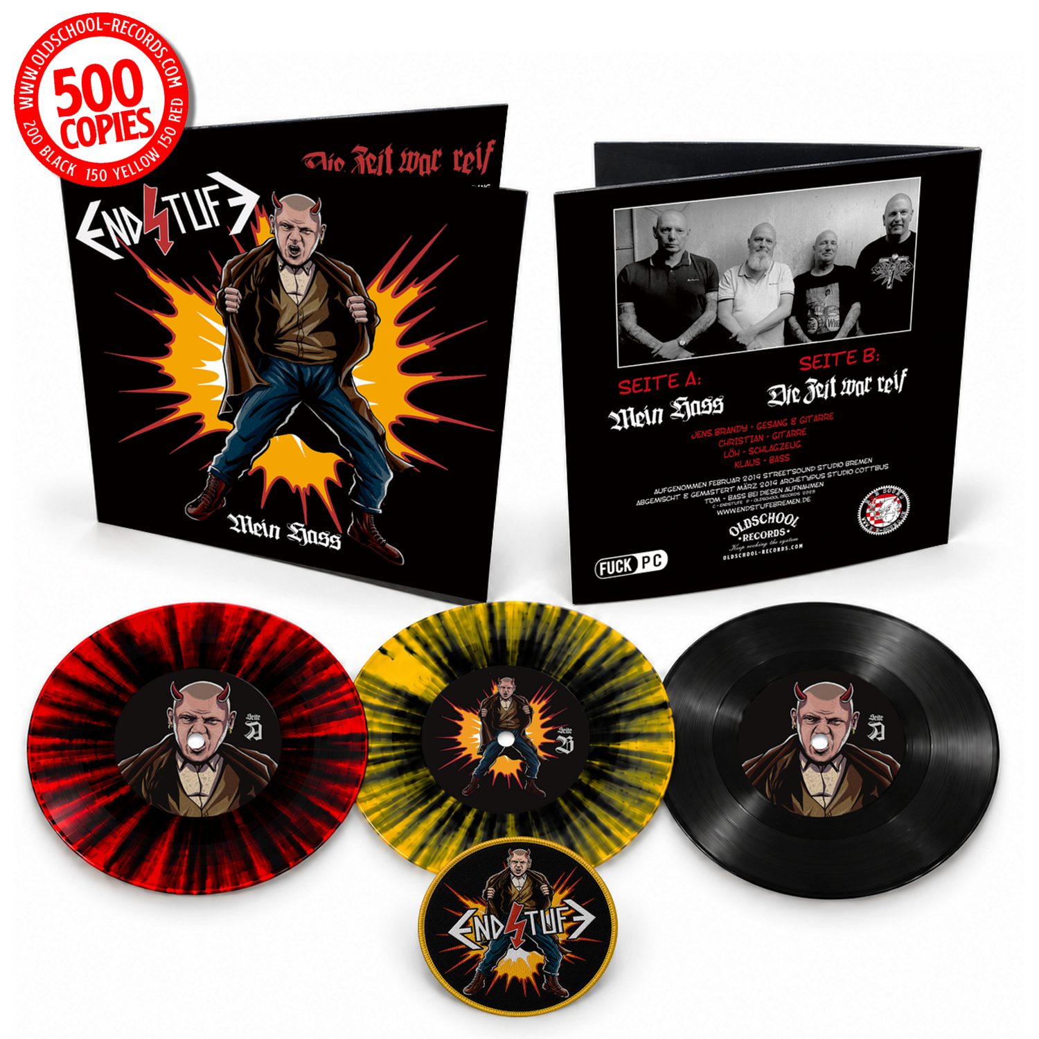 Endstufe - Mein Hass Gatefold-EP