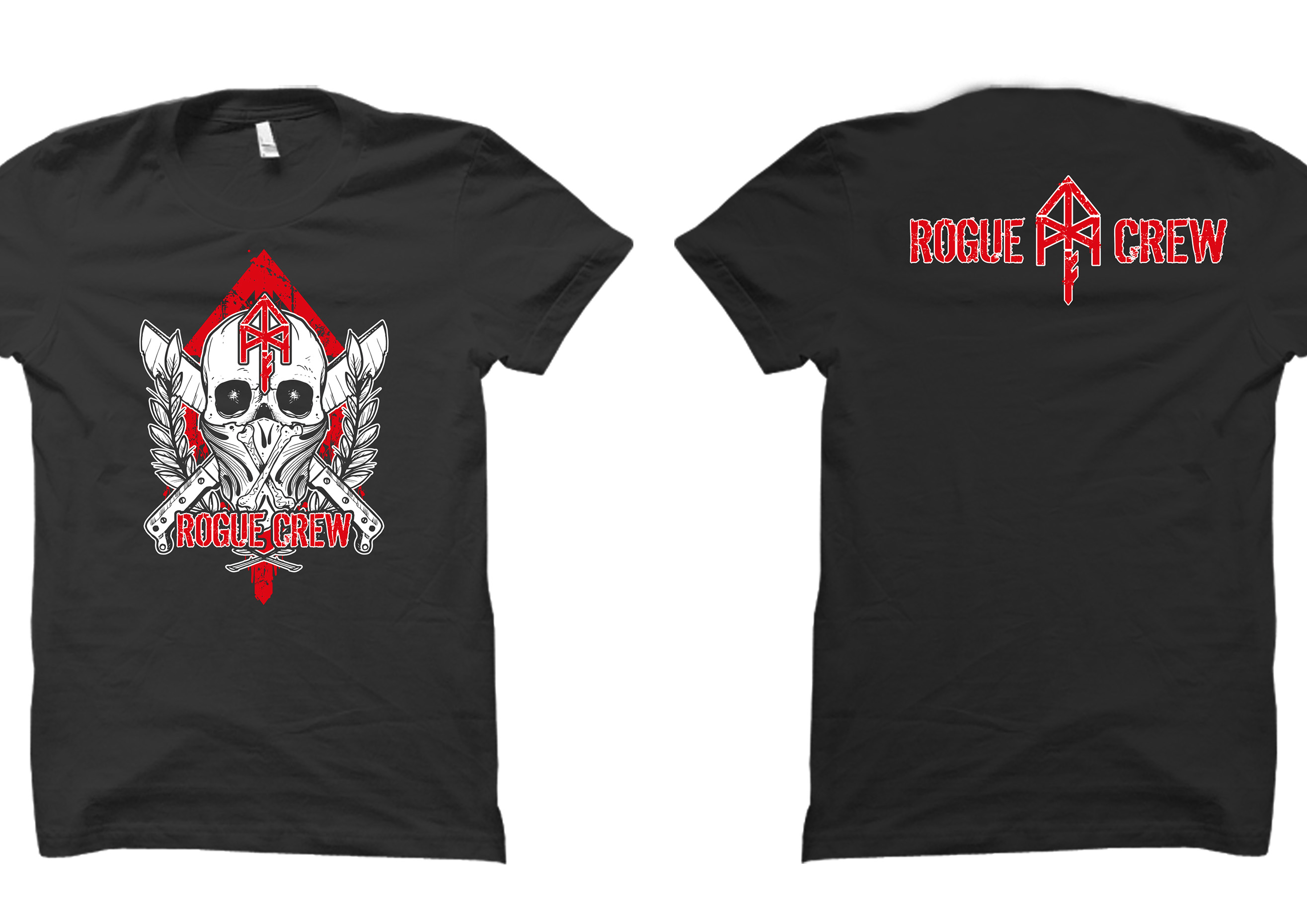 Tattooed Mother Fuckers - Rogue Crew T-Shirt