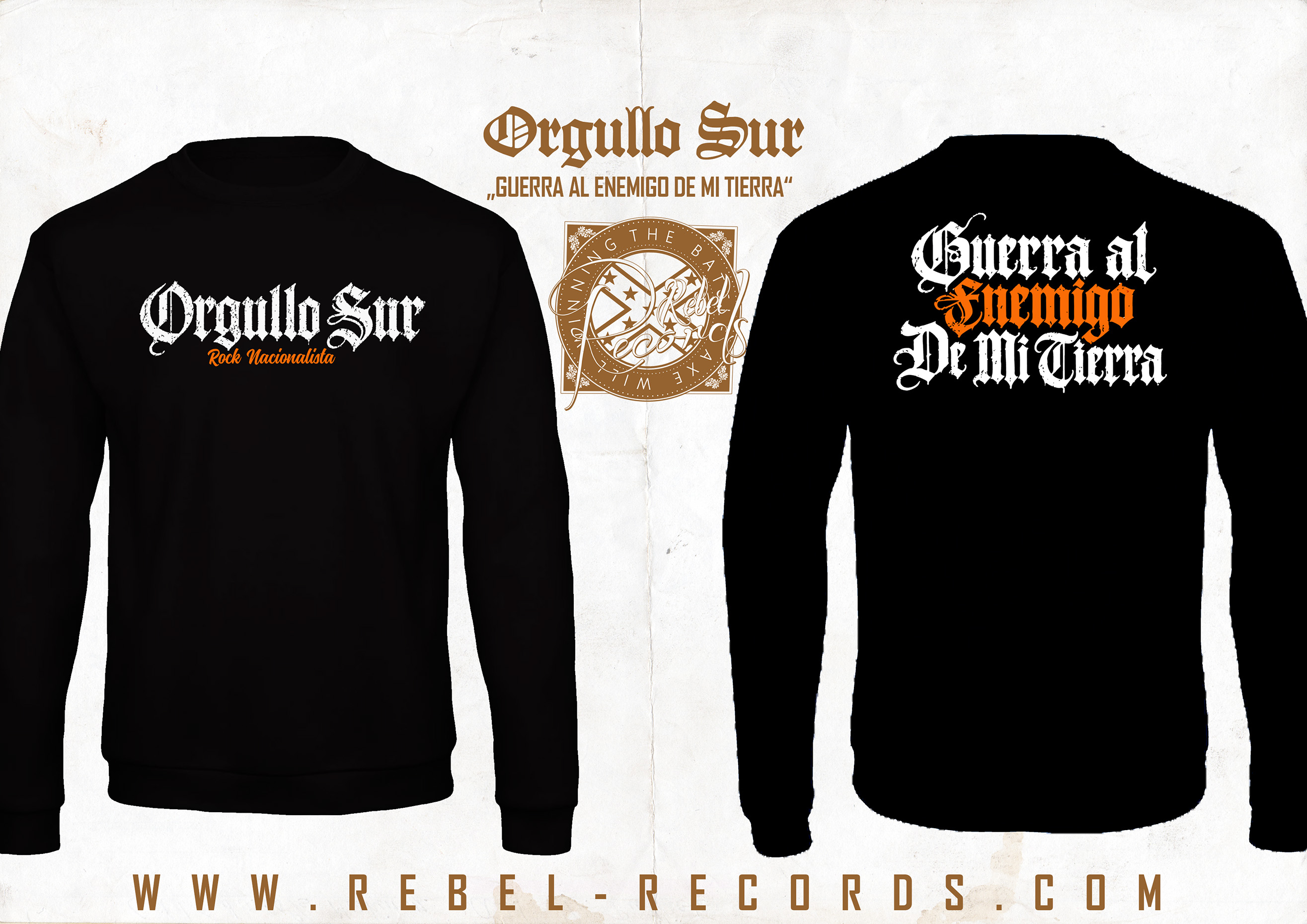 Ogullo Sur - Guerra al enemigo de mi Tierra -Longsleeve